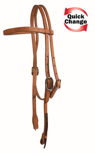 Western Rawhide Signature Quick Change Browband Headstall